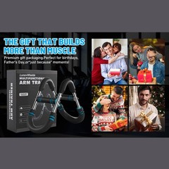 Twister Arm Trainer, Adjustable Resistance (60–120 lbs) Power Twister Bar …