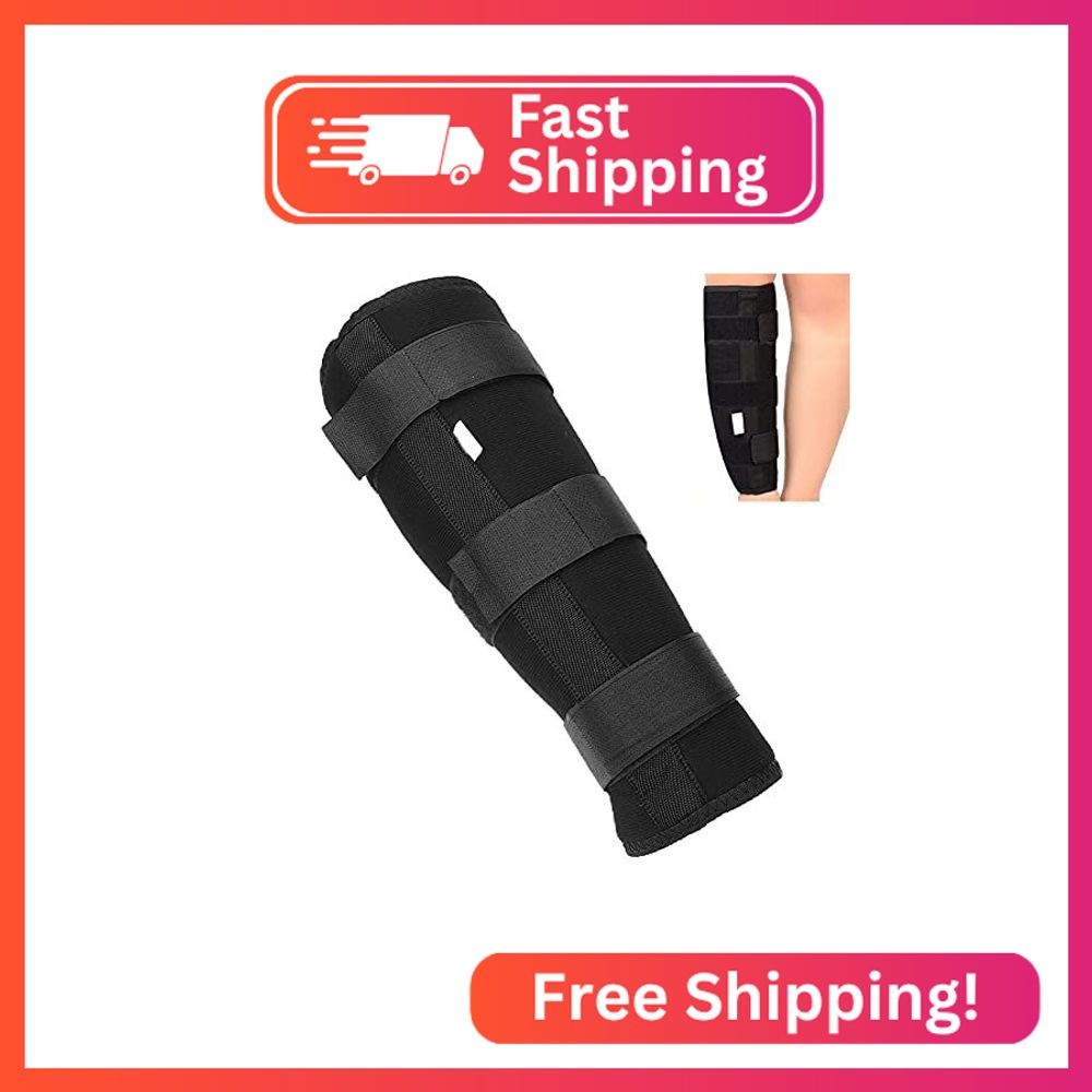 Calf Fixed Stabilizer, Comfortable Calf Support Strap Splint Tibia and Fibula Pr