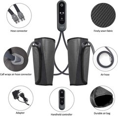 QUINEAR Air Compression Leg Massager for Circulation & Pain Relief, Adjustable