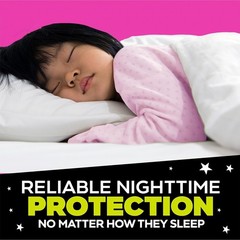 Ninjamas Girls Bedwetting Nighttime Underwear Ultra Absorbent & Hypoallergenic