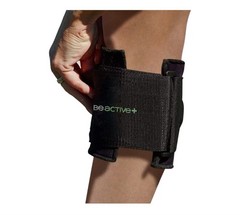 BeActive Plus Adjustable Sciatica Pain Relief Brace Black Neoprene Calf Wrap