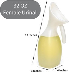 Rose HealthCare Female Urinal (Box of 36)