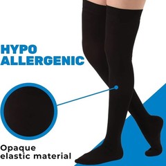 1 Pair Thigh High Compression Socks Over Knee Support Stockings Women Men