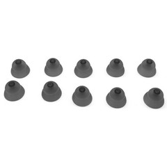 10Pcs Hearing Aid Domes Hearing Aid Eartips Earplug Silicone Hearing Aid Earbud