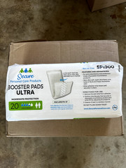 secure personal care products ultra booster pads 8×20=160 pads 13″ long SP1900