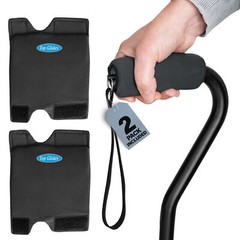2-Pack Top Glides Cane Grip Covers