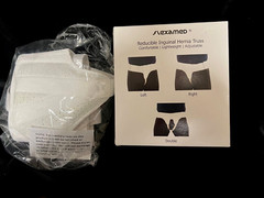 FlexaMed Inguinal Groin Hernia Truss Size large Right Side
