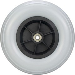 Wheelchair Caster/Wheels Assembly (Pair) 8 Inch Solid Tire Wheel 8X2 (200×50)