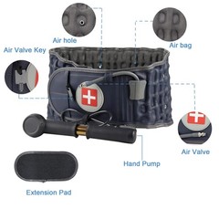 Back Pain Belt Inflatable Lumbar Support for Lower Back Pain Relief Decompres…