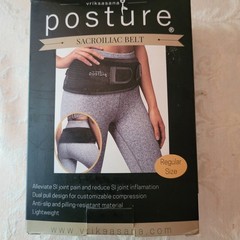 Vriksasana Posture Sacroiliac Hip Belt for Women and Men Reg Size 32″-45″