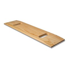 Heavy-Duty Wooden Transfer Slide Board for Seniors & Handicap, 440 lb Capacity,