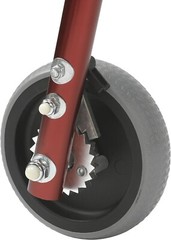 Nimbo 2G Lightweight Posterior Walker, Without Seat, Castle Red, Small