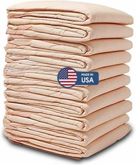 25 Disposable Incontinence Underpads 30×36 Large Quilted Bed Pads Pee Pads
