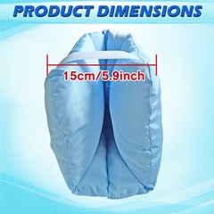 2X Heel Pillows Pads Bed Sore Cushion Heel Protectors for Feet Boot for Injuries
