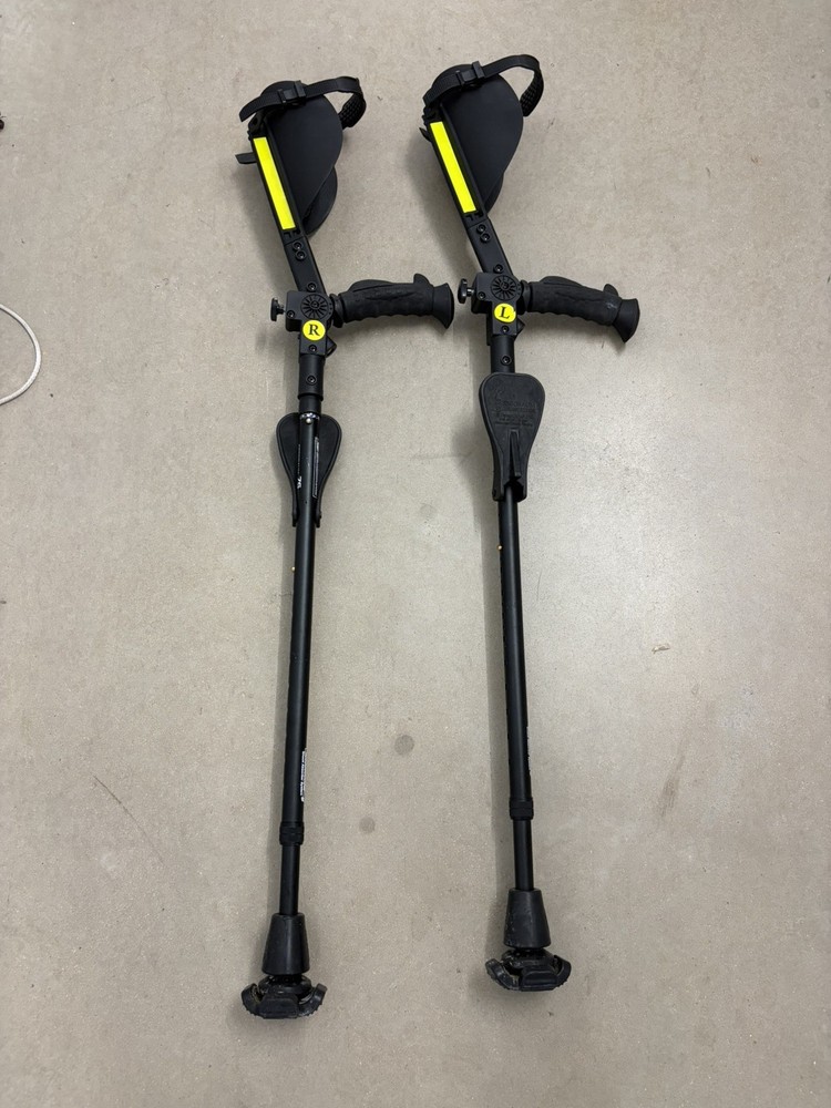 Ergoactives Ergobaum 7G shock absorbing forearm crutches