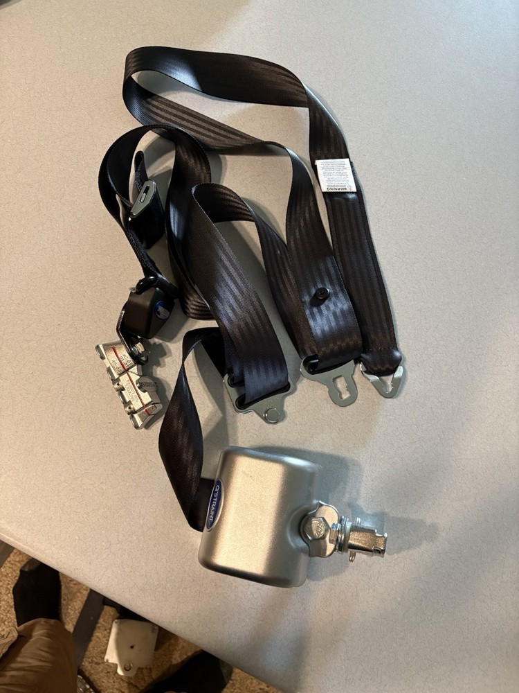 Q’Straint Wheelchair Securement Seat Belt Retractor Assembly incomplete set