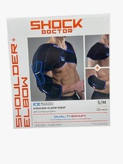 SHOCK DOCTOR Ice Recovery Shoulder + Elbow Hot/Cold Compression Wrap – S/M