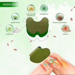 Easy-to-Use Natural Patches for Knee Pain – 28 Patches for Ultimate Relief