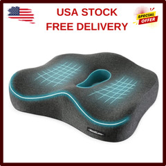 Cushion Lab Patented Pressure Relief Seat Cushion for Long Sitting Hours New