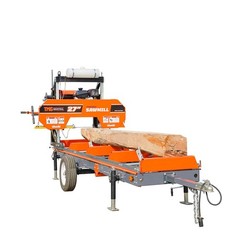 Heavy-Duty Sawmill Sub-Frame 4400lb, Anti-Tip Rail, Powder-Coated Steel