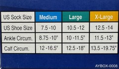Dr. Scholl’s Graduated Compression Support Socks Mens 20-30 Black Medium Coolmax