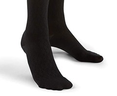 Futuro Revitalizing Trouser Socks for Women, Moderate Compression, Medium, Black