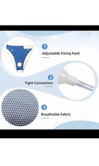 Wearable Urine Collection Bag External Catheter for Women, Reusable Portable Sil