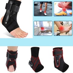 Adjustable Ankle Brace Protective Guards Splint Stabilizer Tendonitis Recovery
