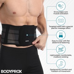 Breathable Back Brace, Back Support Brace for Men and Women.
