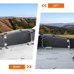 Bed Side Doors Panels Compatible with 2024+ Can-Am Maverick R X RS | Aluminum,