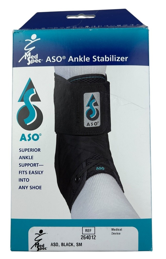 ASO Low Profile Ankle Support, Small, Medical Specialties 264012, 1 Count