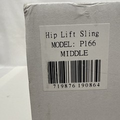 Hip Lift Sling (Med) Solid Fabric, Non-Slip Polyester Sling, Inner Thigh Rhino