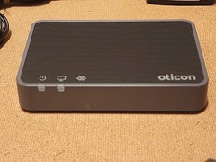 Oticon TV Adapter 3.0, 2.4GHz Hearing Aid Accessory transmitter TVA3 w/Optical