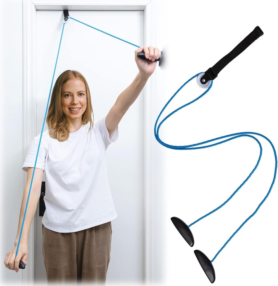 Shoulder Pulley Over The Door Physical Therapy System, Exercise Pulley,