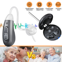 JINGHAO Digital Hearing Amplifier Noise Reduction Rechargeable 12H Working Time
