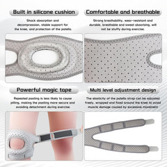 Knee Brace Support Neoprene Patella Stabilizing Compression Straps Adjustable US