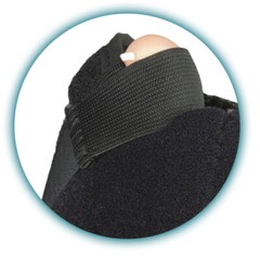 Med Spec Phantom Dorsal Night Splint, Black