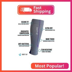 Thirty48 Graduated Calf Compression Sleeves 15-20 OR 20-30 mmHg | Maximize Fast