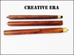 Antique Brass Handle Brown Wooden Walking Stick Cane Style Handmade Gift