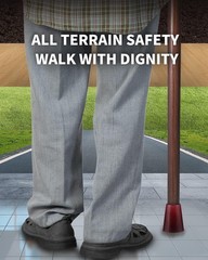 Heavy Duty Cane Tips – Ultra Durable Replacement Tips for Walking Sticks & Walke