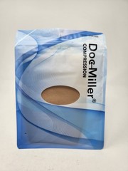 Doc Miller Calf Compression Sleeve 20-30 mmHg 1 Pair Beige, Medium Stocking