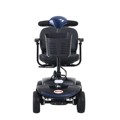 300W 300LBS 4-Wheel Foldable Mobility Scooter Purple