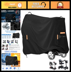 Heavy Duty Mobility Scooter Cover, Waterproof Oxford Fabric, UV Resistant, XL 56
