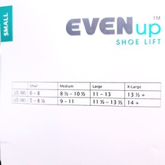 EVENUP SHOE LIFT NIP SMALL SHIPS AS PICTURED WALKING PAD LEVELER