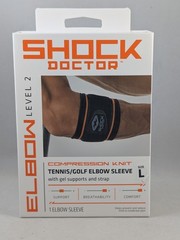 Shock Doctor Compression Tennis / Golf Elbow Support Sleeve Large