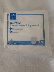 Medline Adult Unisex Underwear MEDIUM Ultra Performance NEW Open Pack of 15 Qty