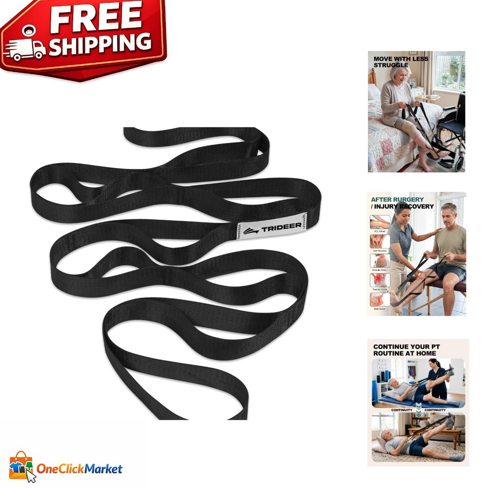 Versatile 75″ Hammie Stretch Strap – Yoga & Mobility Aid for All Fitness Levels