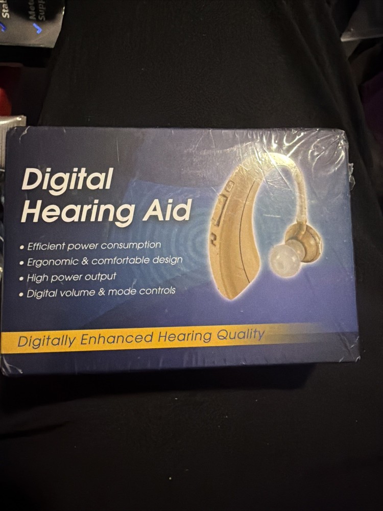 Digital Hearing Aid New VHP220 Quality Ear Piece Volume Levels 4 Modes