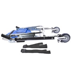Stair Chair Emergency Evacuation Wheelchair Elderly Climbing Stair Chair Blue