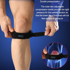 Knee Brace Support Patella Stabilizer Strap Arthritis Running Tendon Pain Relief